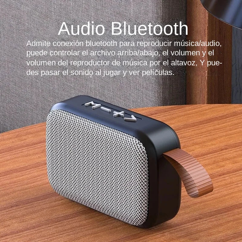 Parlante Portátil Mini Bluetooth 5.0 - Sonido Hi-Fi