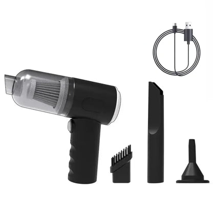 Aspiradora Inalámbrica para Auto 9000Pa - Húmedo y Seco USB