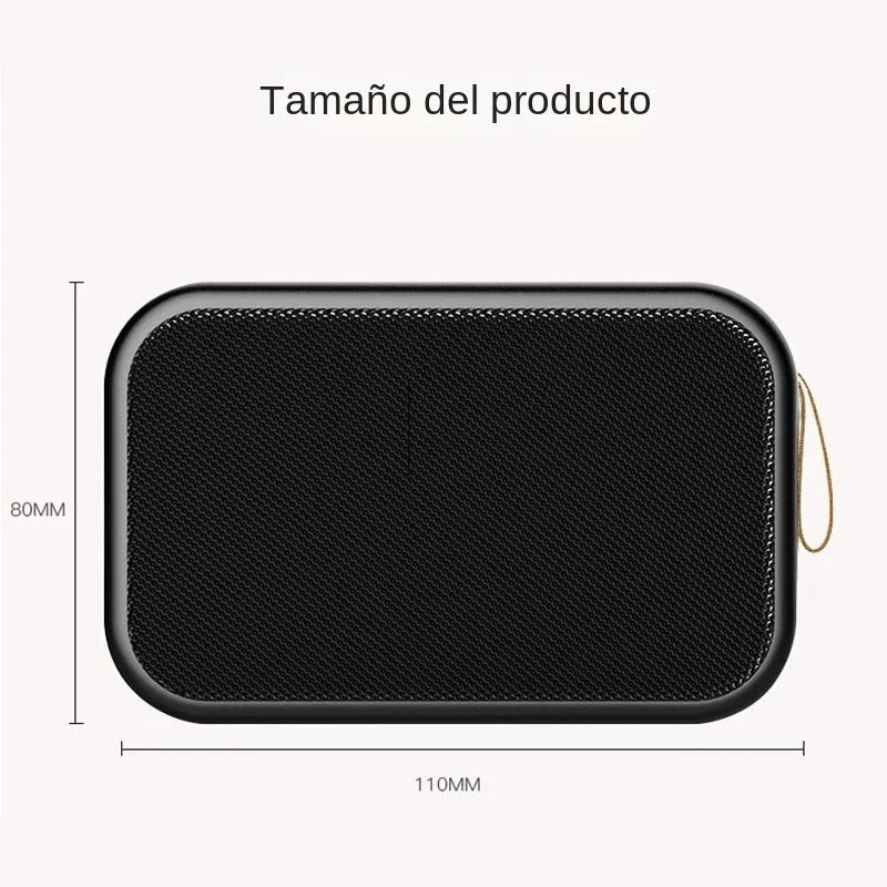 Parlante Portátil Mini Bluetooth 5.0 - Sonido Hi-Fi