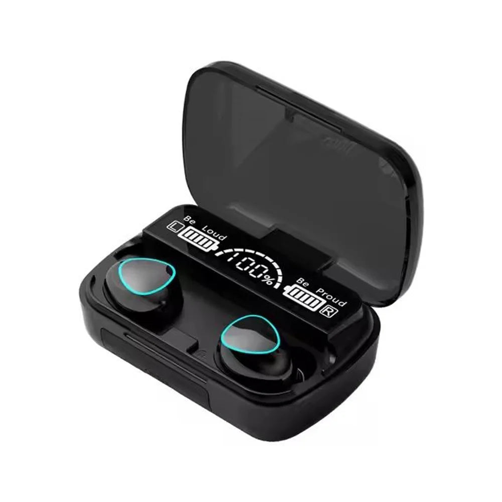 Auriculares Inalámbricos M10 - Bluetooth con Power Bank Integrado