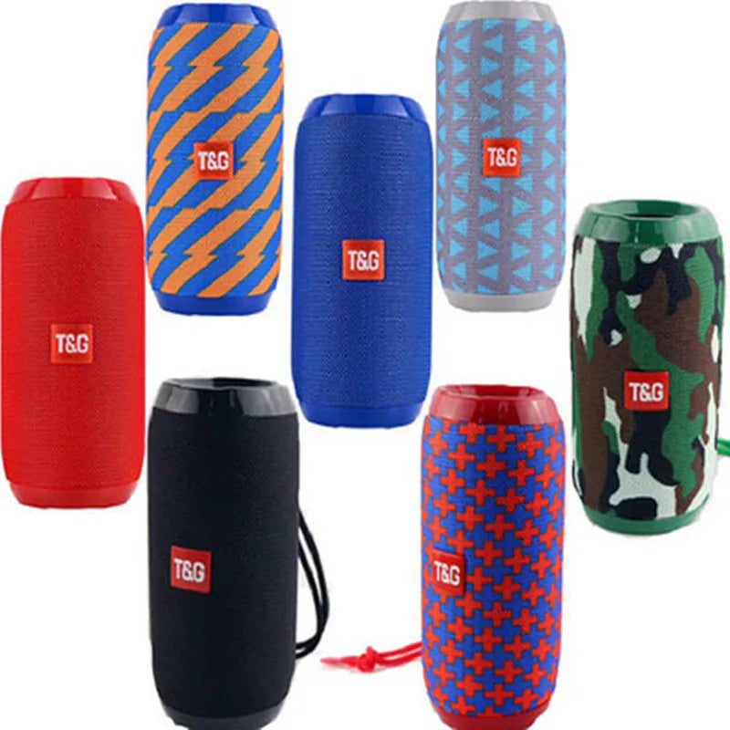 Parlante Bluetooth TG117 Portátil - Doble Bass y Radio FM
