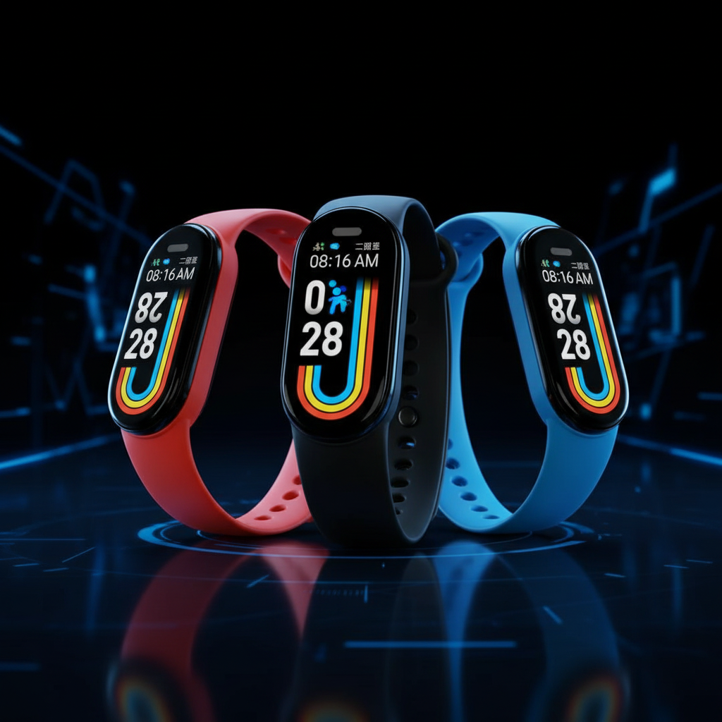 ONLY Smart Band 6 fondo oscuro tech